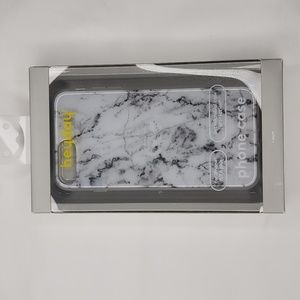 Heyday Apple iPhone Case White, Grey Marble
